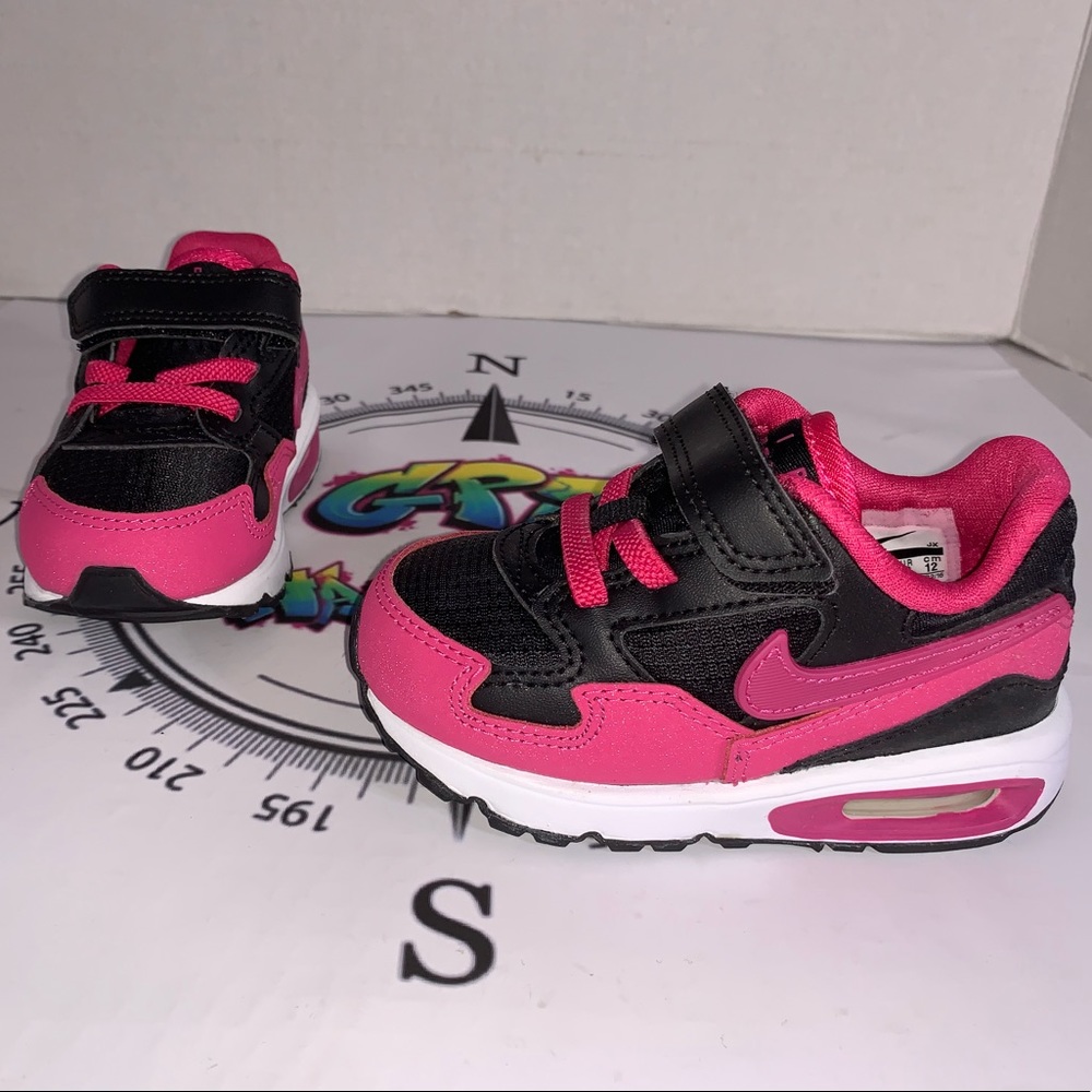 🚫SOLD OUT🚫Nike toddler Air Max ST vivid pink black sneakers